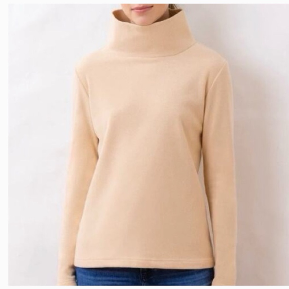 Dudley Stephens Size Large Greenpoint Natural Blush Fleece Pullover NWT